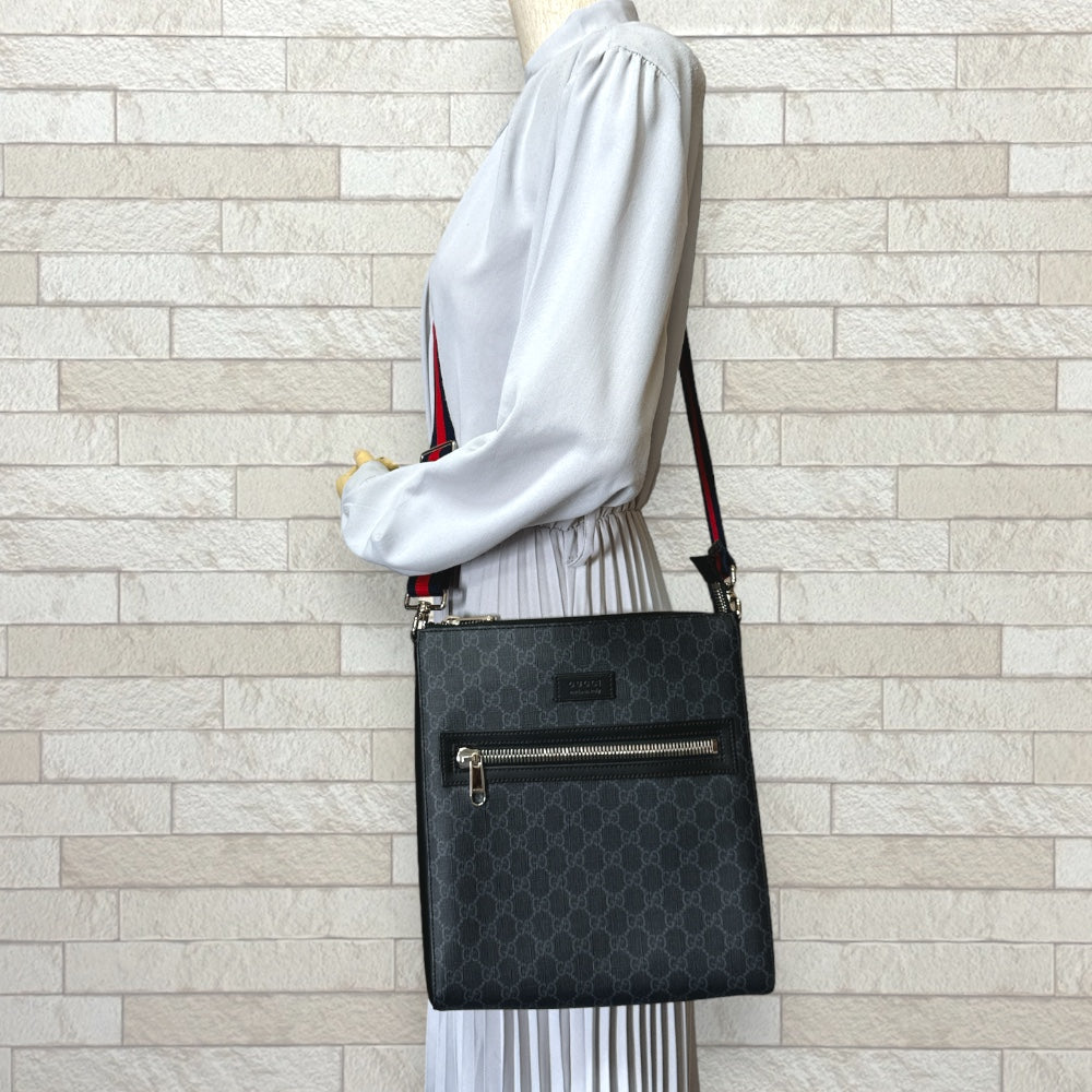 GUCCI グッチ GGスプリーム ショルダーバッグ GGスプリームキャンバス