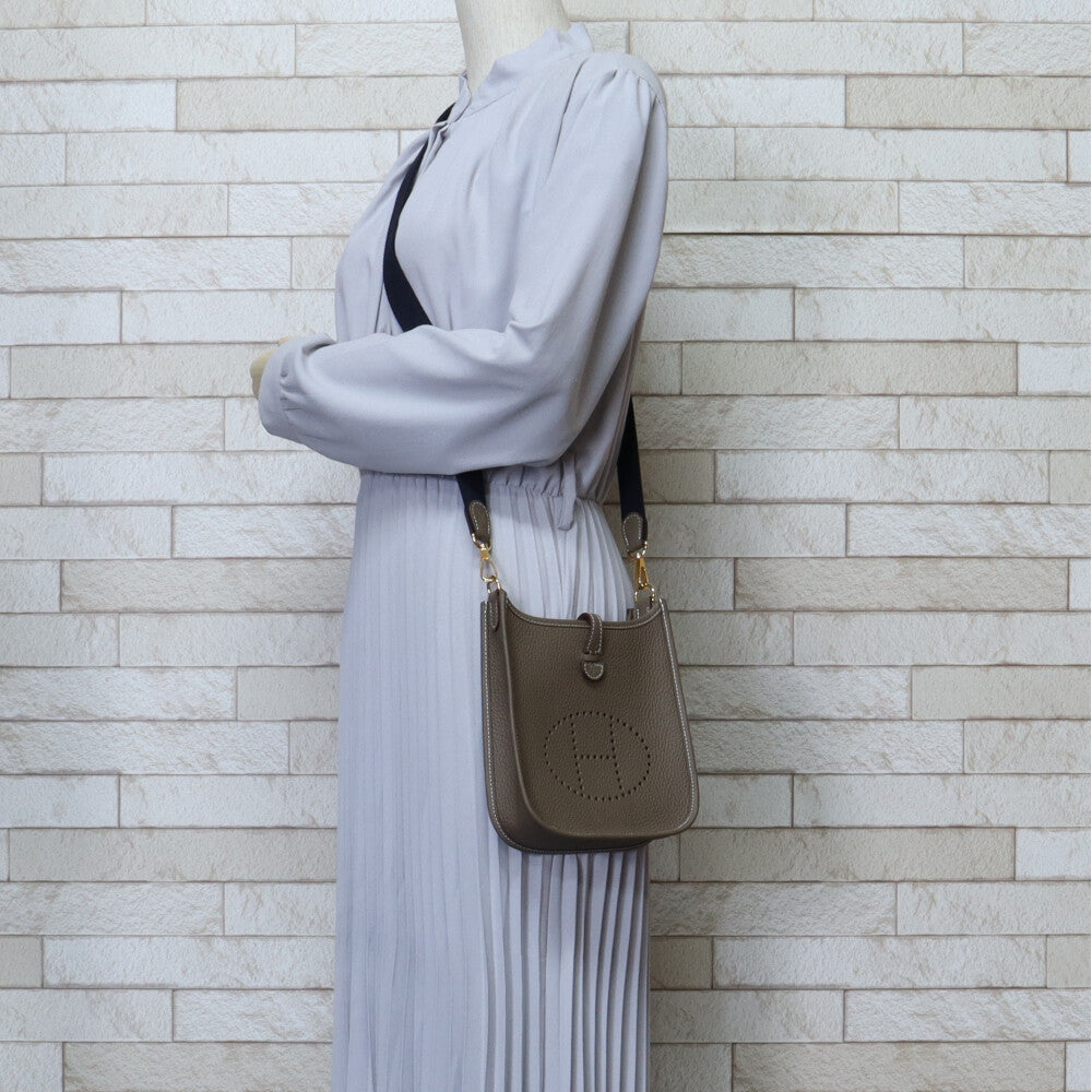 エルメス エブリンTPM ショルダーバッグ トゴ ベージュ レディース HERMES  中古  R&Kリサイクルキング HERMES エルメス エブリンTPM ショルダーバッグ トゴ ベージュ