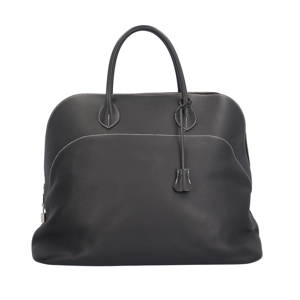 HERMES エルメス ボリードリラックス45 ハンドバッグ ブラック