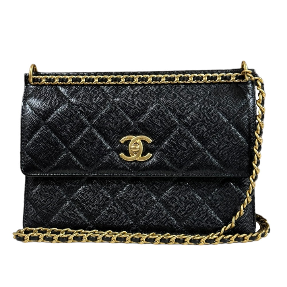 (新品未使用)CHANEL シャネル スモールフラップ ショルダー バッグ 新作 CHANEL シャネル スモールフラップバッグ ショルダーバッグ キャビア