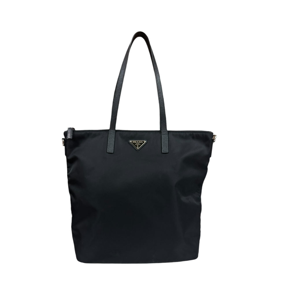PRADA Prada Tote Bag Nylon Black Ladies Used – 【公式】リサイクル