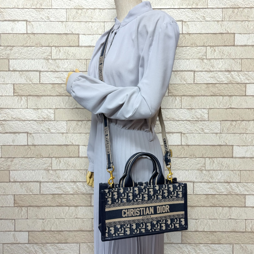 Dior ディオール イーストウエスト ブックトート ショルダーバッグ