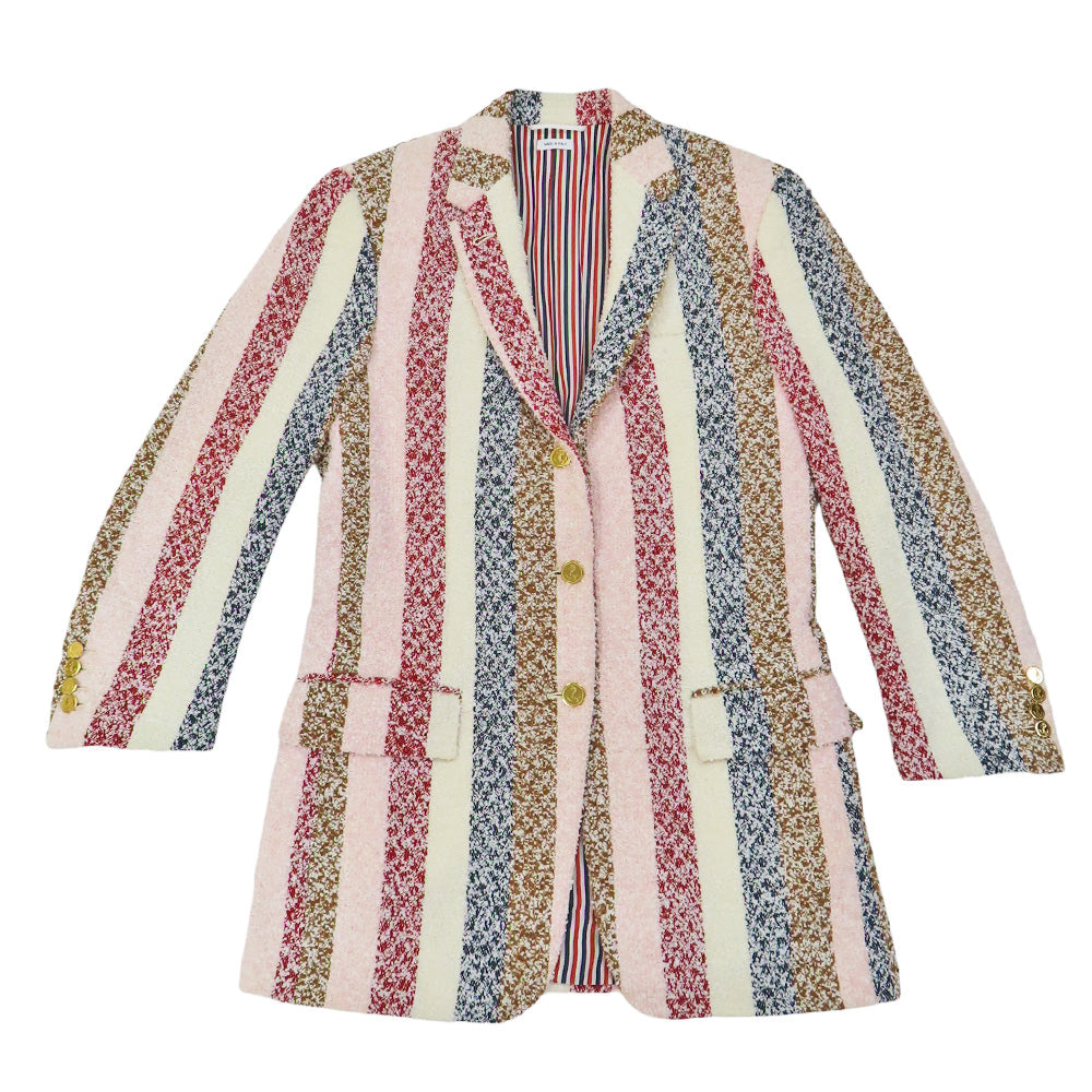 THOM BROWNE トムブラウン スポーツコートドレス ストライプ アイ