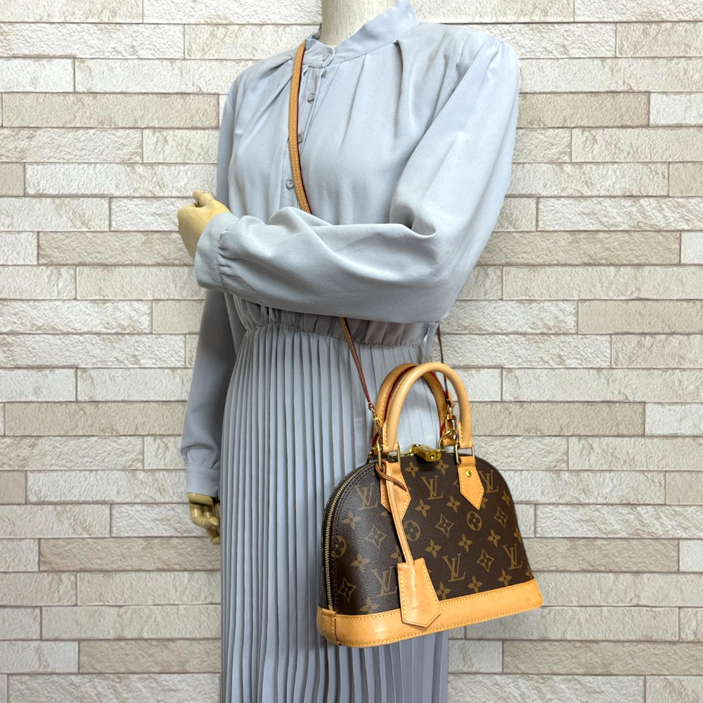 LOUIS VUITTON ルイヴィトン アルマBB モノグラム ショルダーバッグ