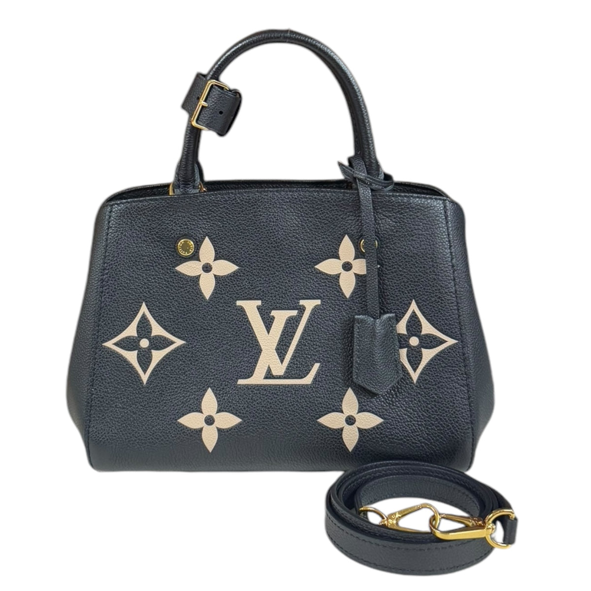 LOUIS VUITTON ルイヴィトン モンテーニュBB バイカラーモノグラムアンプラント ショルダーバッグ モノグラムアンプラント ブラ –  【公式】リサイクルキング オンラインショップ