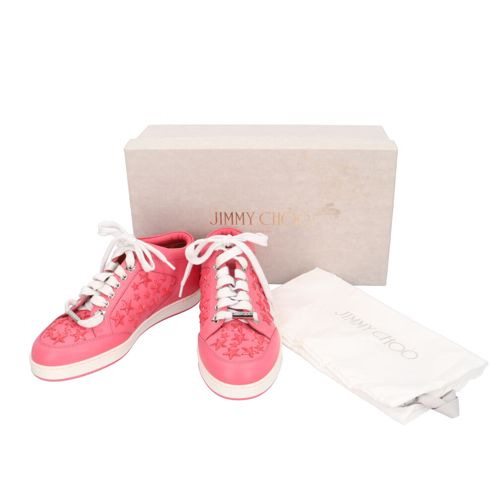 JIMMY CHOO ジミーチュウ スニーカー レザー レディース 中古 – 【公式