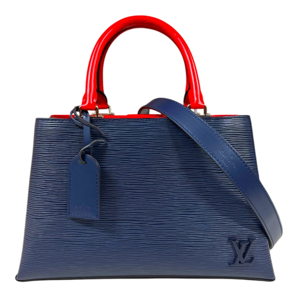 ルイヴィトン エピ クレベールPM ショルダーバッグ ハンドバッグ ネイビー LOUIS VUITTON ルイヴィトン クレベールPM エピ ショルダー