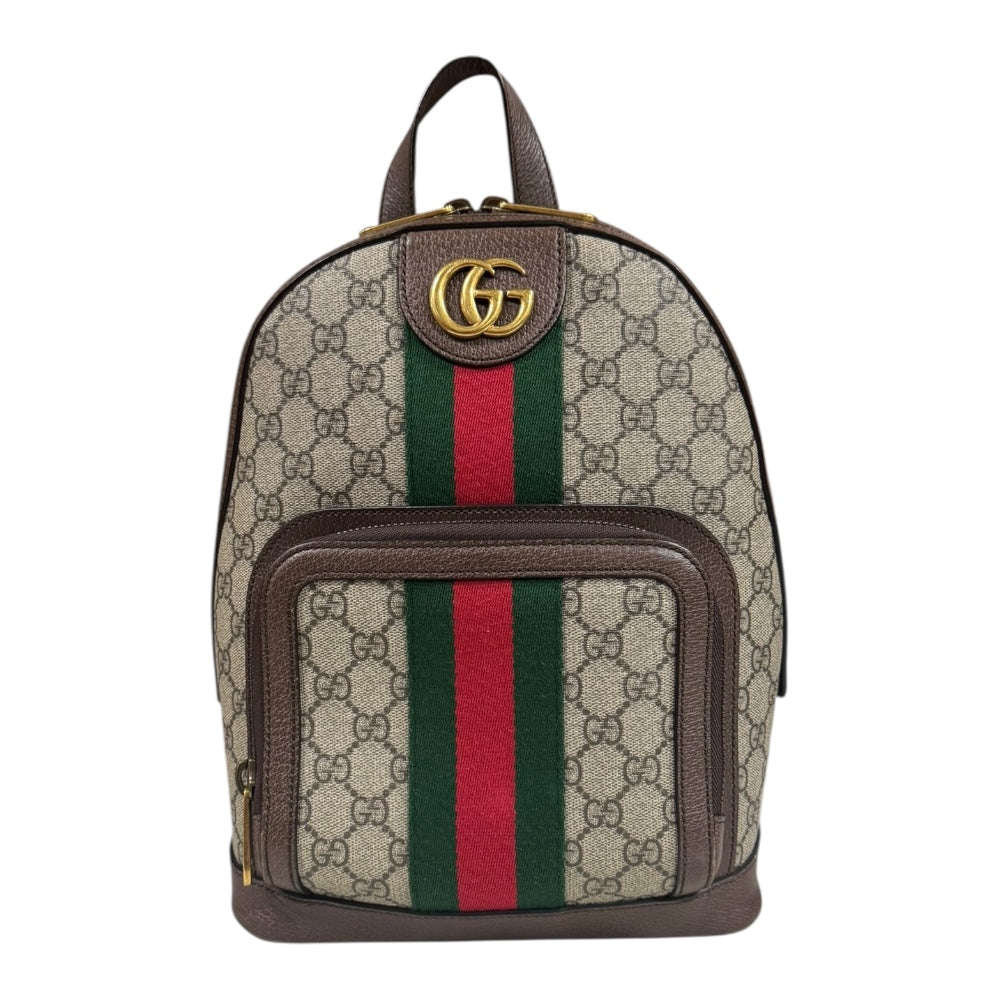 GUCCI Small Backpack Ophidia Backpack/Daypack GG Supreme Canvas