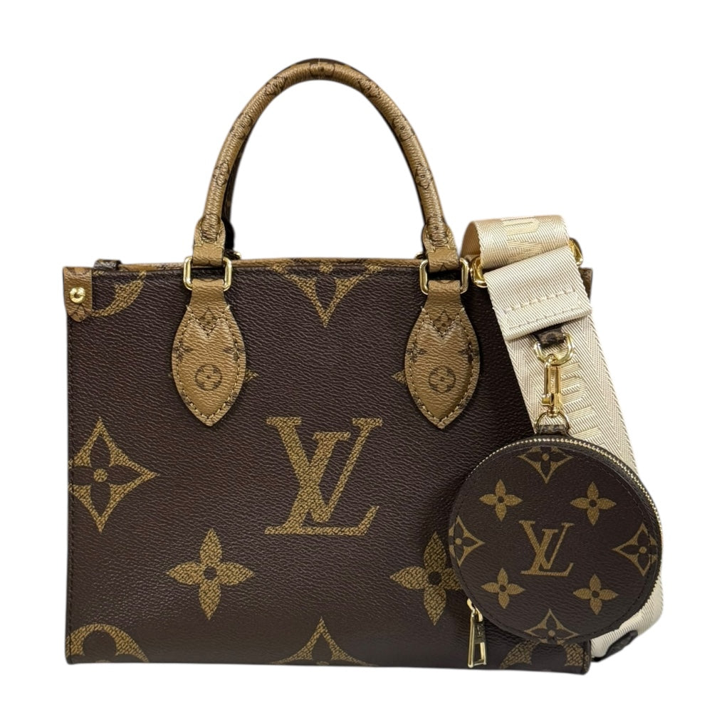 LOUIS VUITTON ルイヴィトン オンザゴーPM モノグラムジャイアント