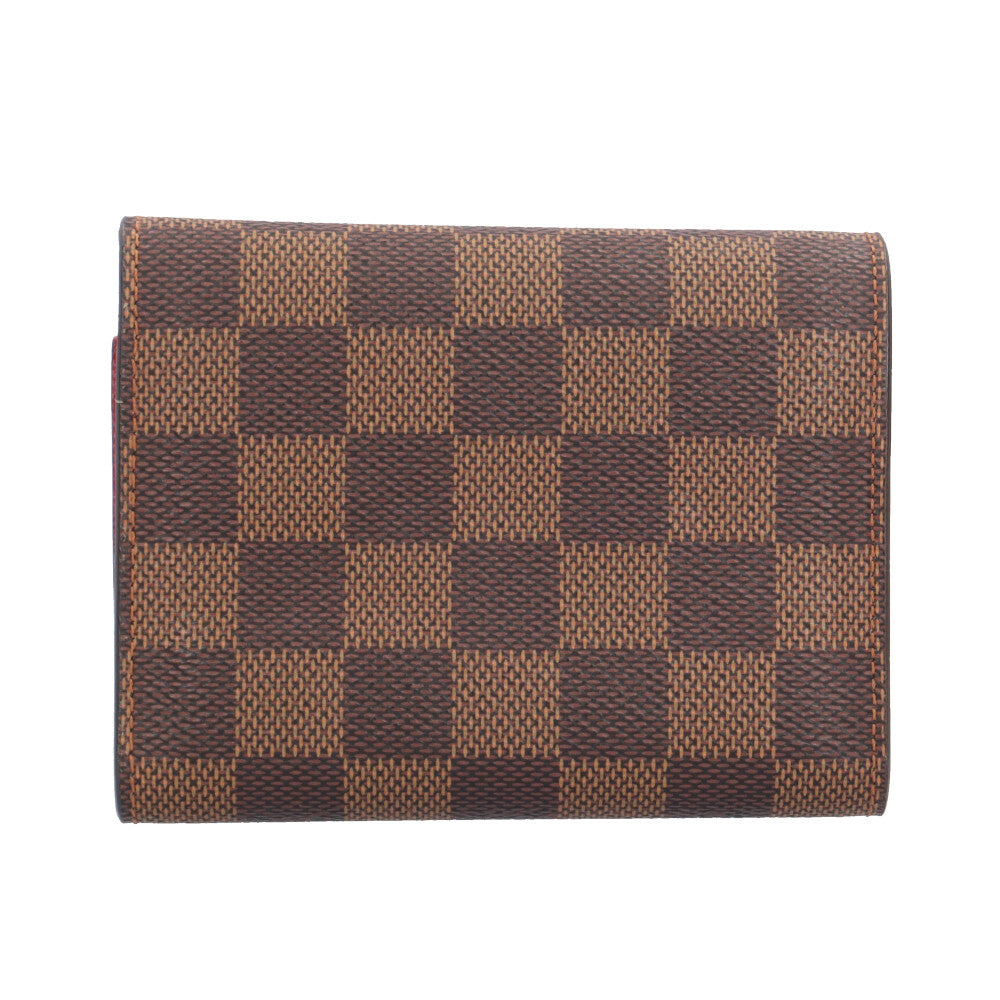 LOUIS VUITTON ルイヴィトン ポルトフォイユ ヴィクトリーヌ ダミエ 三
