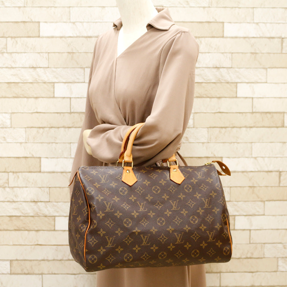 ルイヴィトン LOUIS VUITTON スピーディ35 モノグラム ボストンバッグ