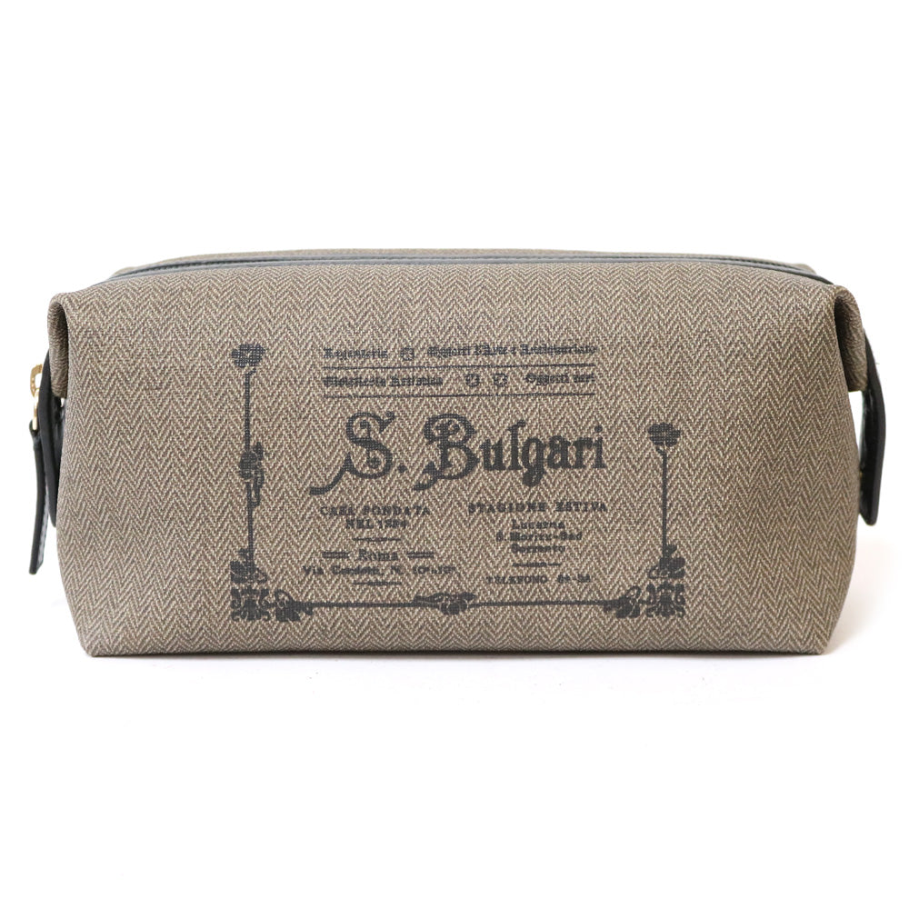 BVLGARIのポーチ最終値下げ ノベルティ】 ブルガリ BVLGARI コスメポーチ #ゴールド - 【BLANC