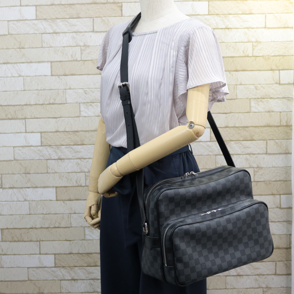 中古】 ルイ・ヴィトン LOUIS VUITTON ショルダーバッグ ダミエグラ