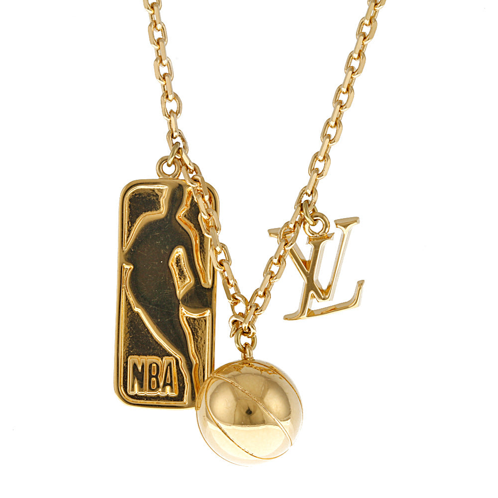 ルイヴィトン NBAコラボ ネックレス LOUIS VUITTON ルイヴィトン ペンダント・LVフライングボール スリム