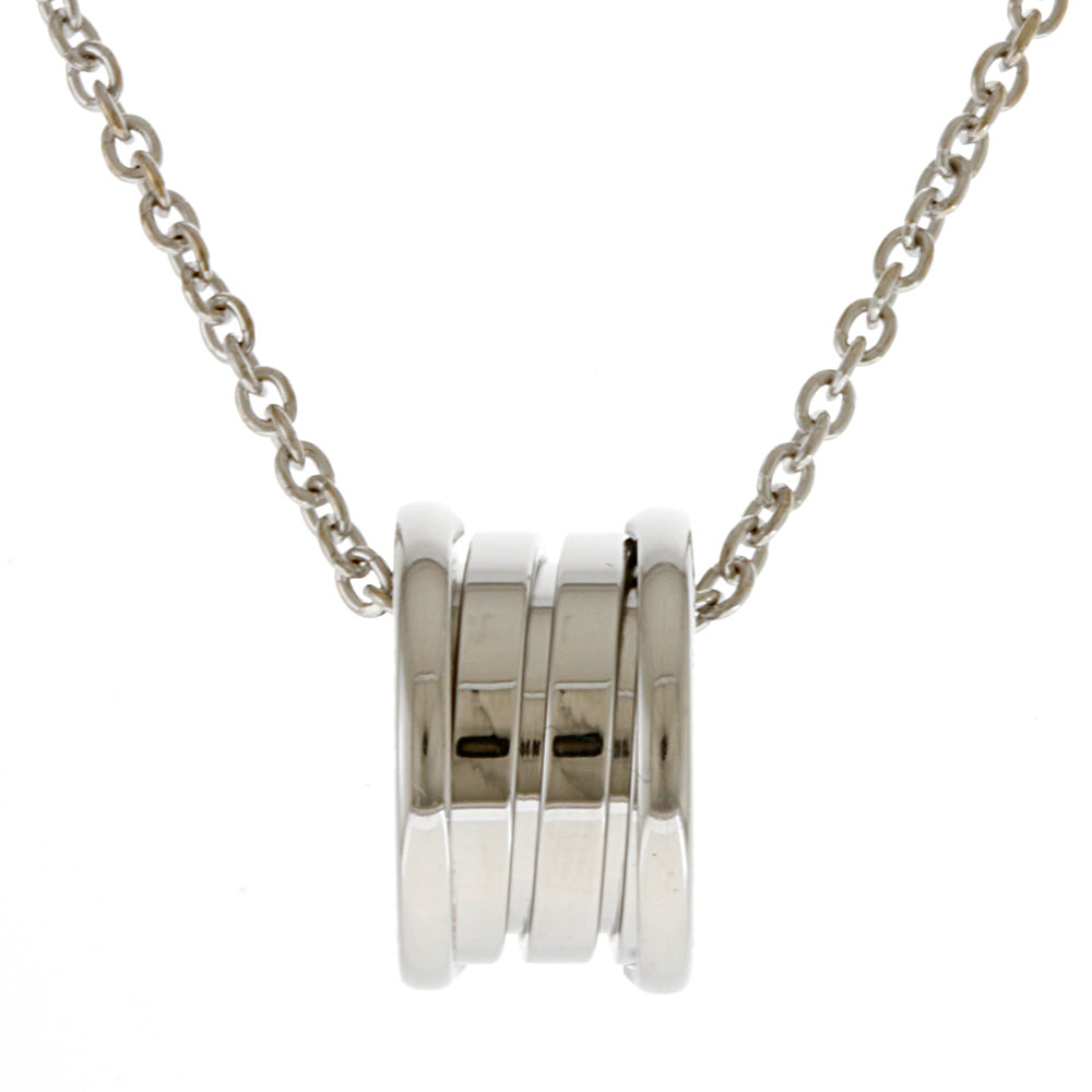 BVLGARI ブルガリ ビー・ゼロワン ネックレス 18金 K18ホワイト