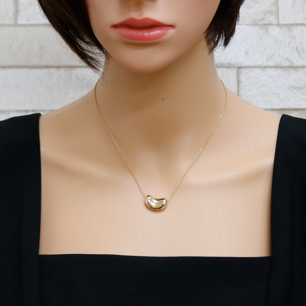 Tiffany & Co. Bean Necklace, 18K Yellow Gold, Women's, Used