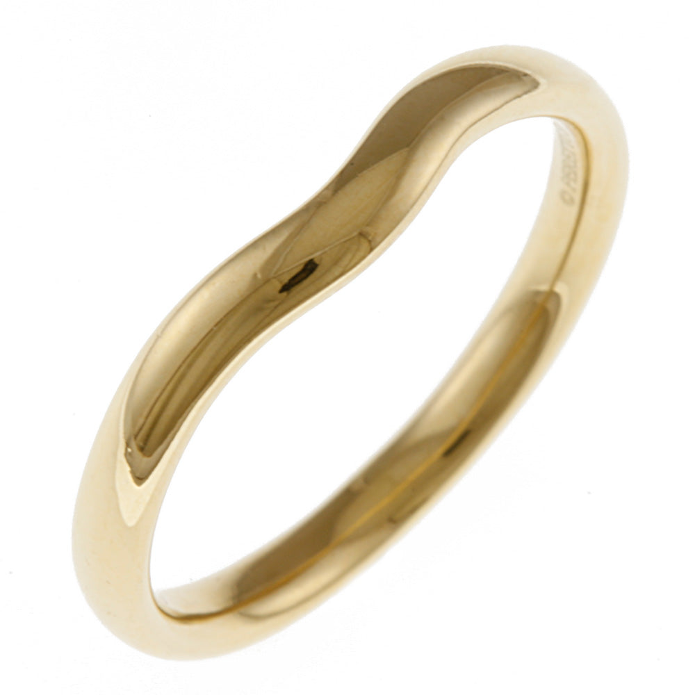 TIFFANY&Co. ティファニー カーブドバンド リング 指輪 22.5号 18金