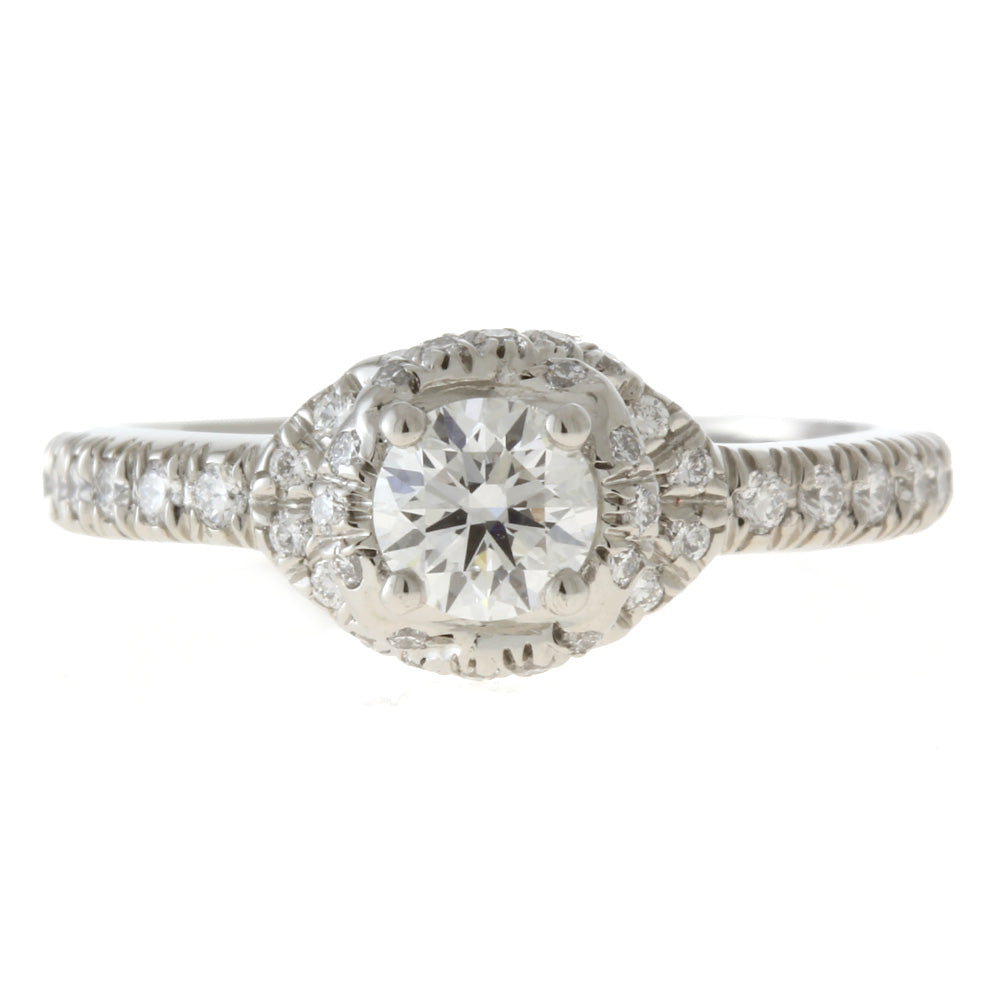 ショーメ Chaumet リング 指輪 8号 Pt950プラチナ ダイヤモンド