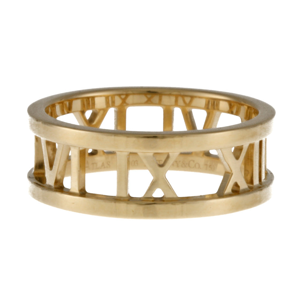 TIFFANY&Co. ティファニー アトラス オープン リング 指輪 12.5