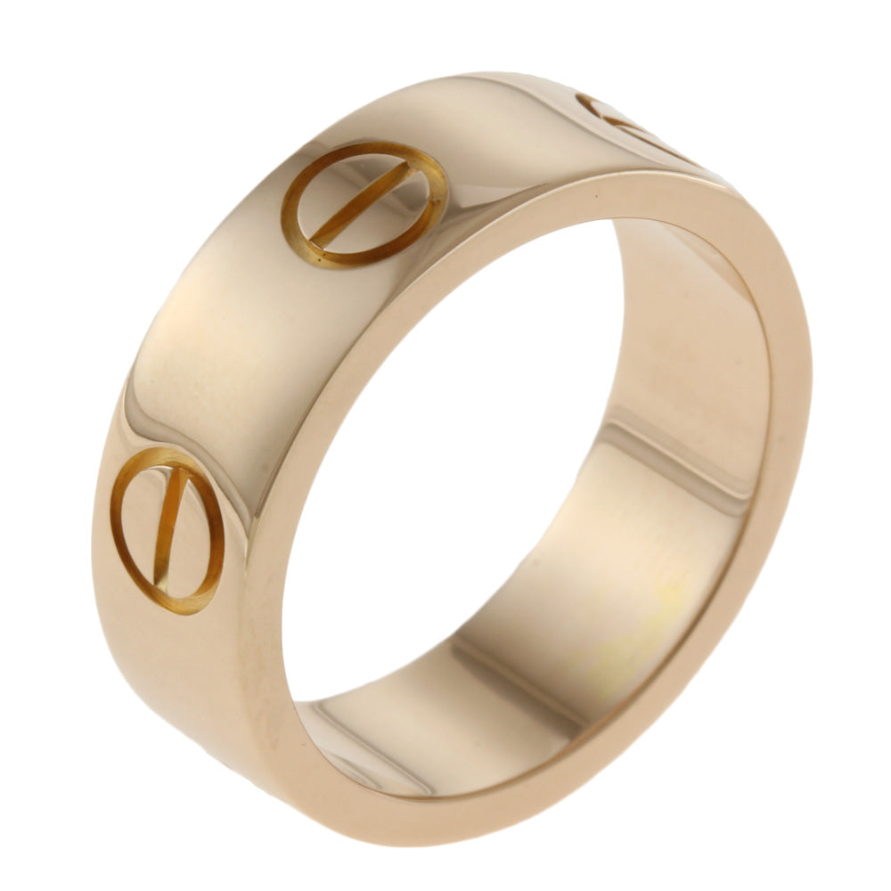 カルティエ CARTIER ラブリング ＃47 リング・指輪 7号 18金 K18ピンク