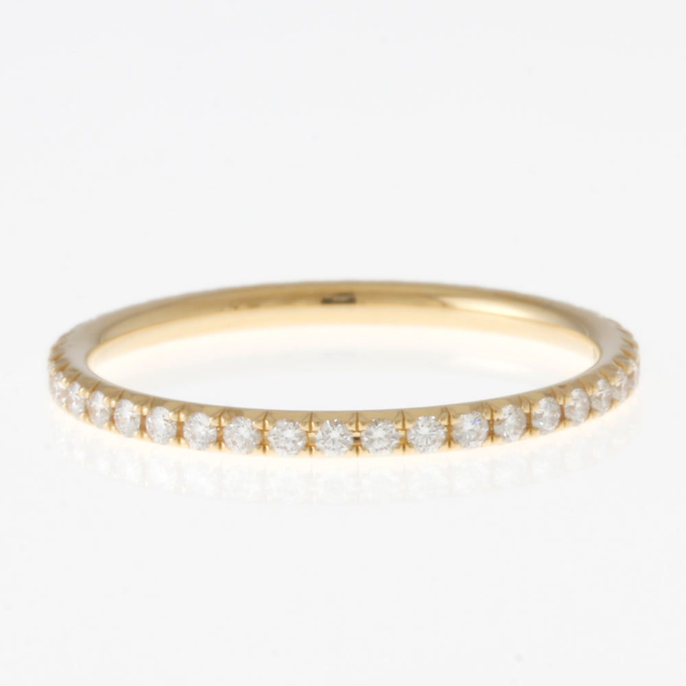 ティファニー TIFFANY&Co. メトロ リング 指輪 フルエタニティ 9号 18