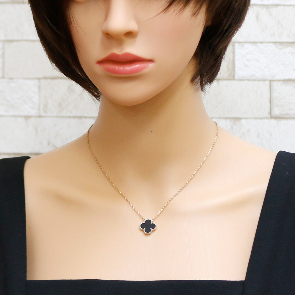 Van Cleef & Arpels Vintage Alhambra Necklace 18K Yellow Gold