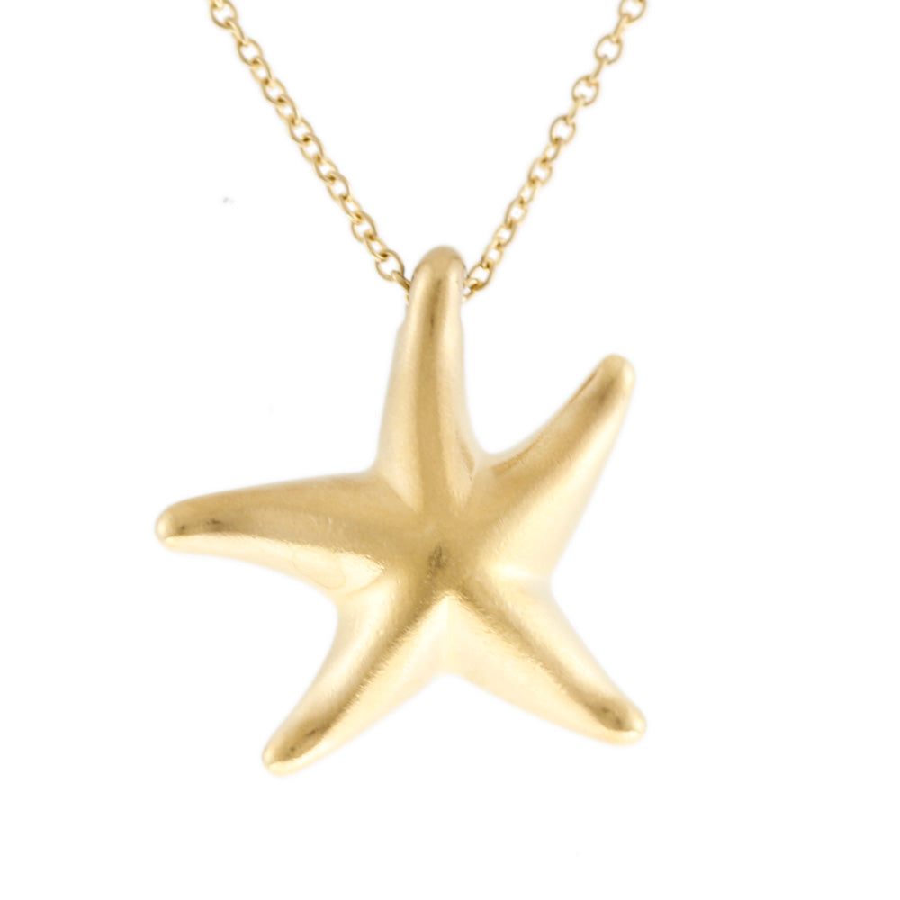 TIFFANY&Co. ティファニー スターフィッシュ ネックレス 18金 K18
