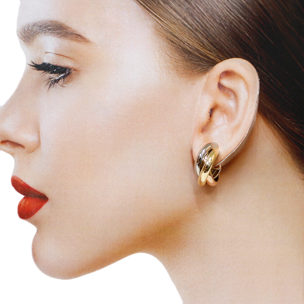 Cartier Cartier Trinity Earrings 18 Gold K18 Yellow Gold Ladies