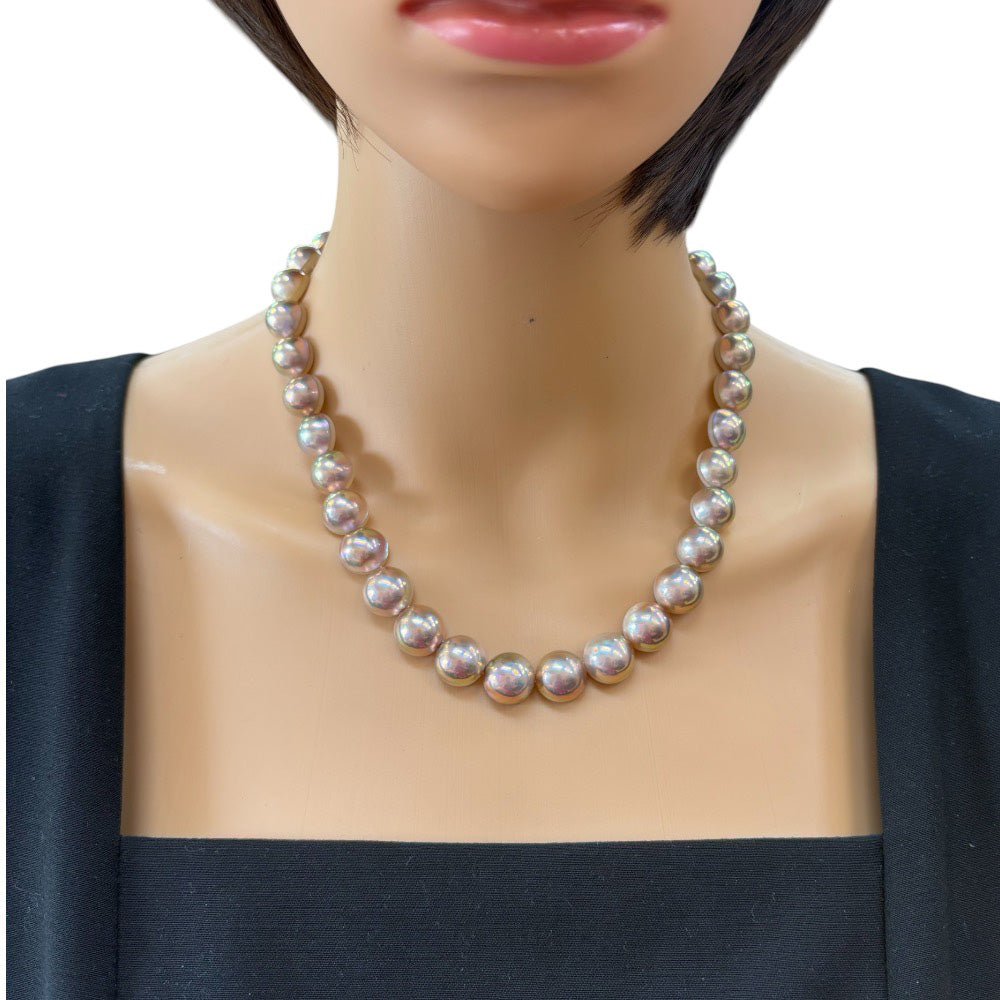 TASAKI タサキ ネックレス 18金 K18イエローゴールド マベパール
