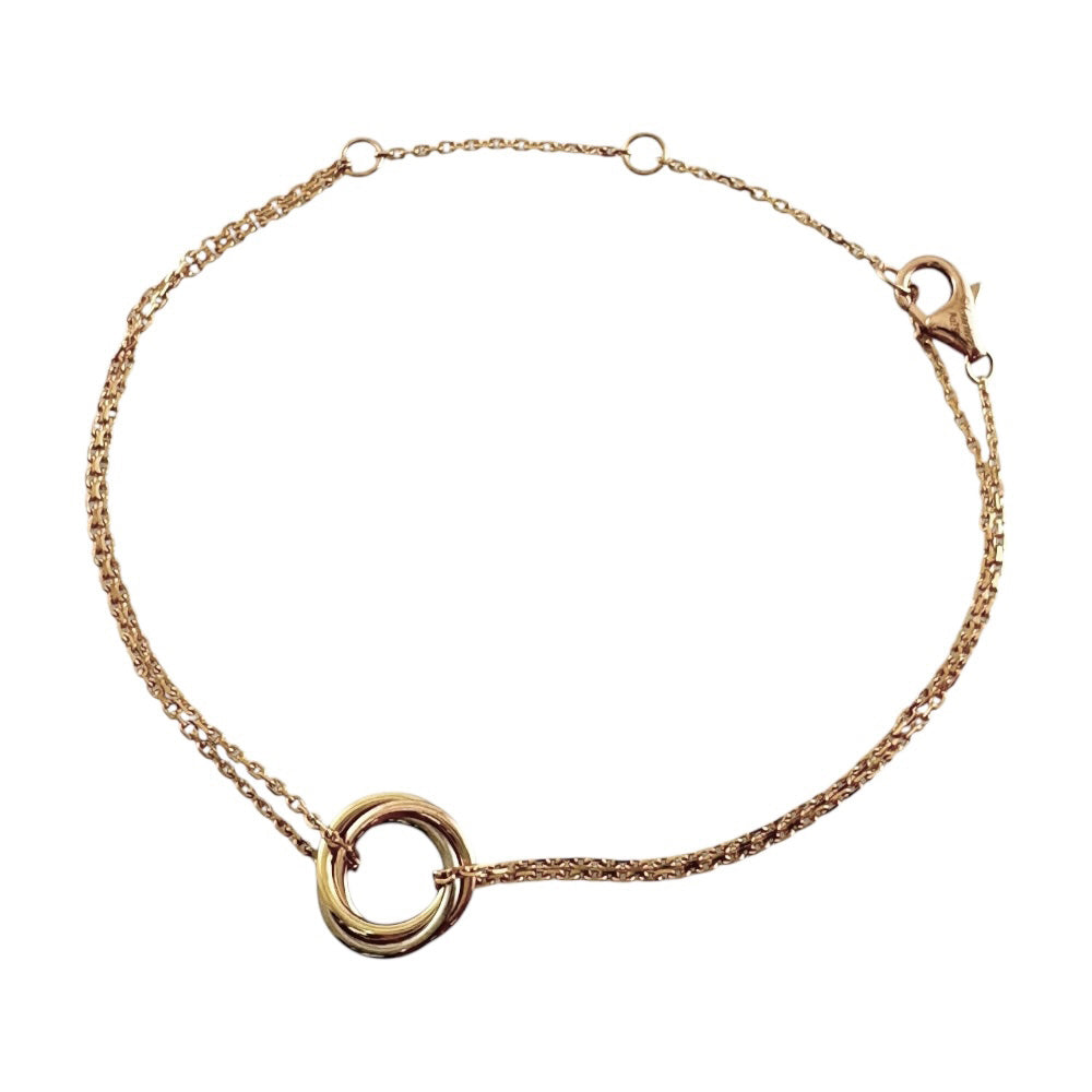 CARTIER カルティエ トリニティ ブレスレット 18金 K18ピンク