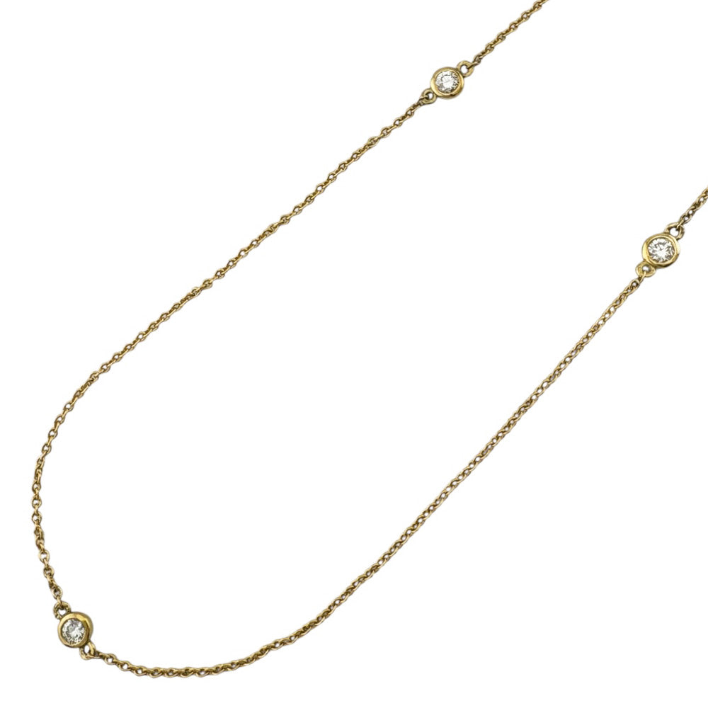 TIFFANY&Co. ティファニー バイザヤード 5P ネックレス 18金 K18