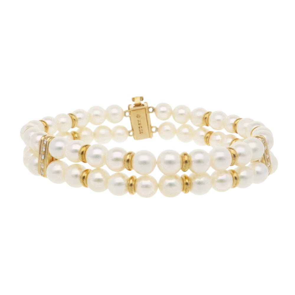 TASAKI タサキ ブレスレット 18金 K18イエローゴールド パール