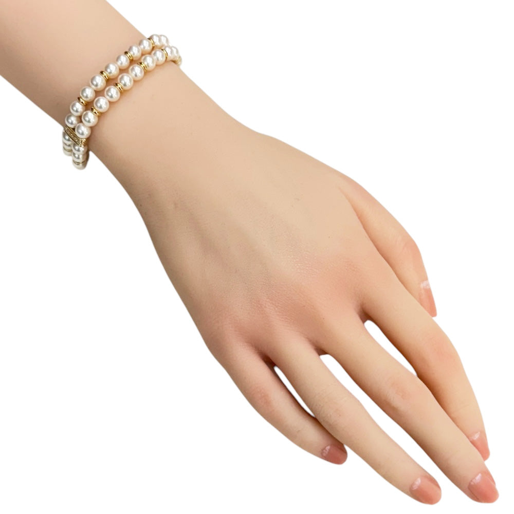 K18 ゴールド パール ブレスレット　TASAKI TASAKI タサキ ブレスレット 18金 K18イエローゴールド パール