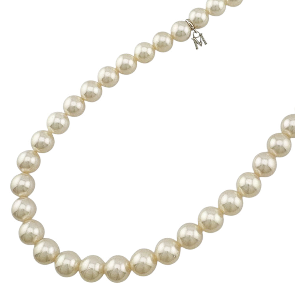 MIKIMOTO ミキモト ネックレス シルバー パール レディース 中古