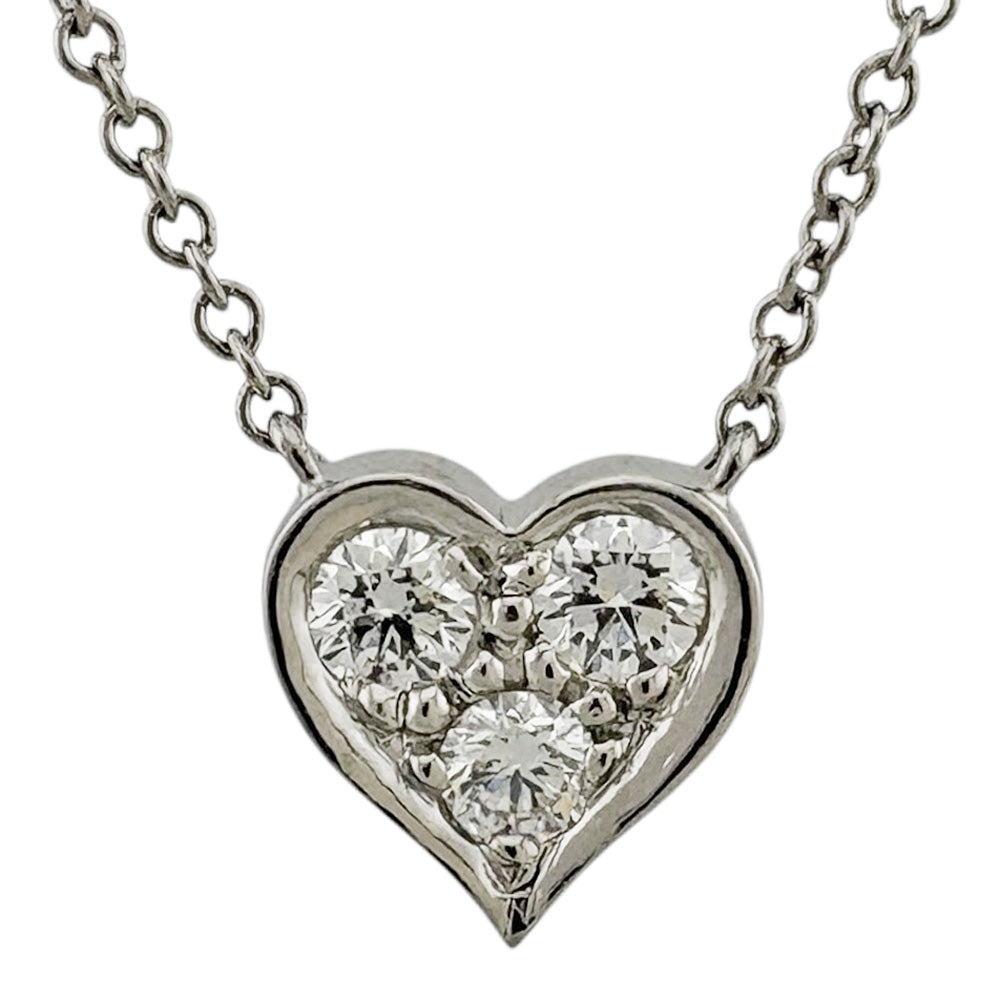 TIFFANY&Co. ティファニー センチメンタルハート ネックレス Pt950