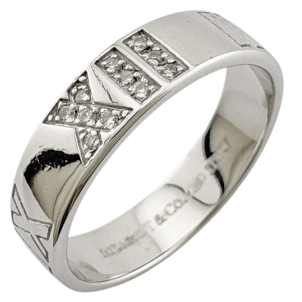 TIFFANY&Co. ティファニー アトラス リング 指輪 14号 18金 K18