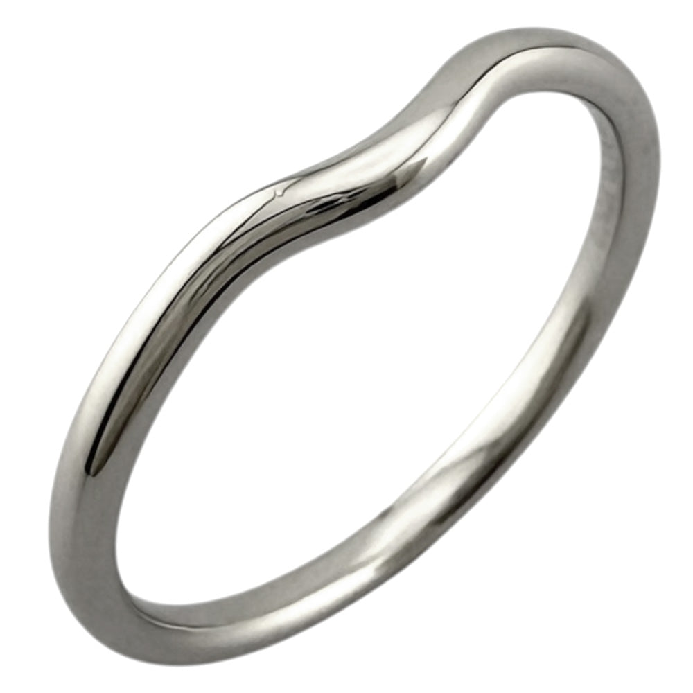 TIFFANY&Co. ティファニー カーブドバンド リング 指輪 19.5号 Pt950