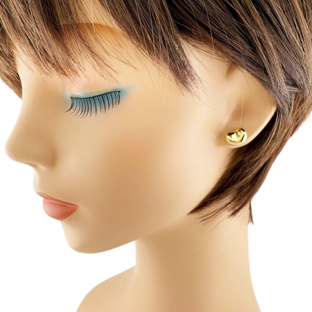 【ご購入予定あり】Tiffany & Co. ビーンデザインピアス K18 TIFFANY&Co. ティファニー ビーン ピアス 18金 K18イエローゴールド