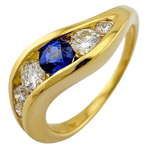 ♡金高騰中♡美品Ｋ18金ダイヤモンドリング　証明書付き ♡金高騰中♡美品18金ダイヤモンドリング証明書付き