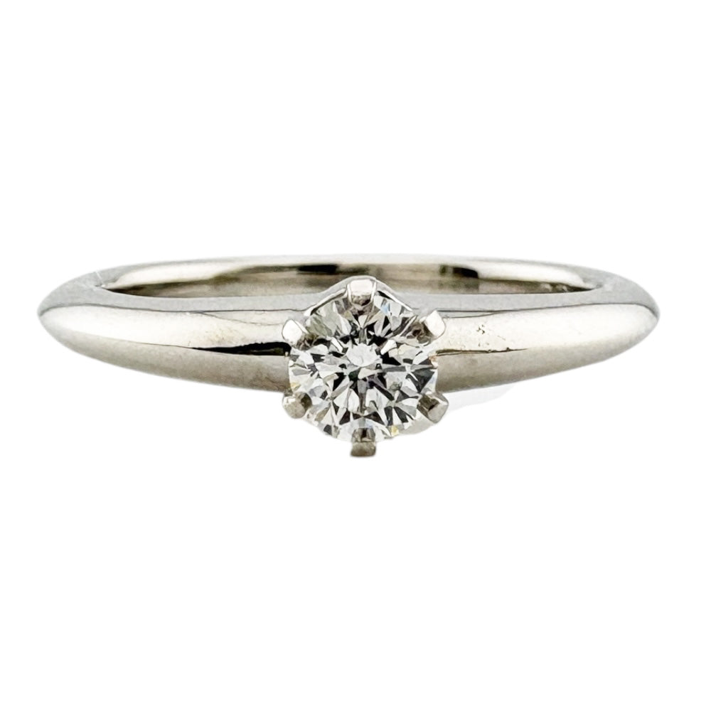 TIFFANY&Co. ティファニー ソリティア リング 指輪 6.5号 Pt950