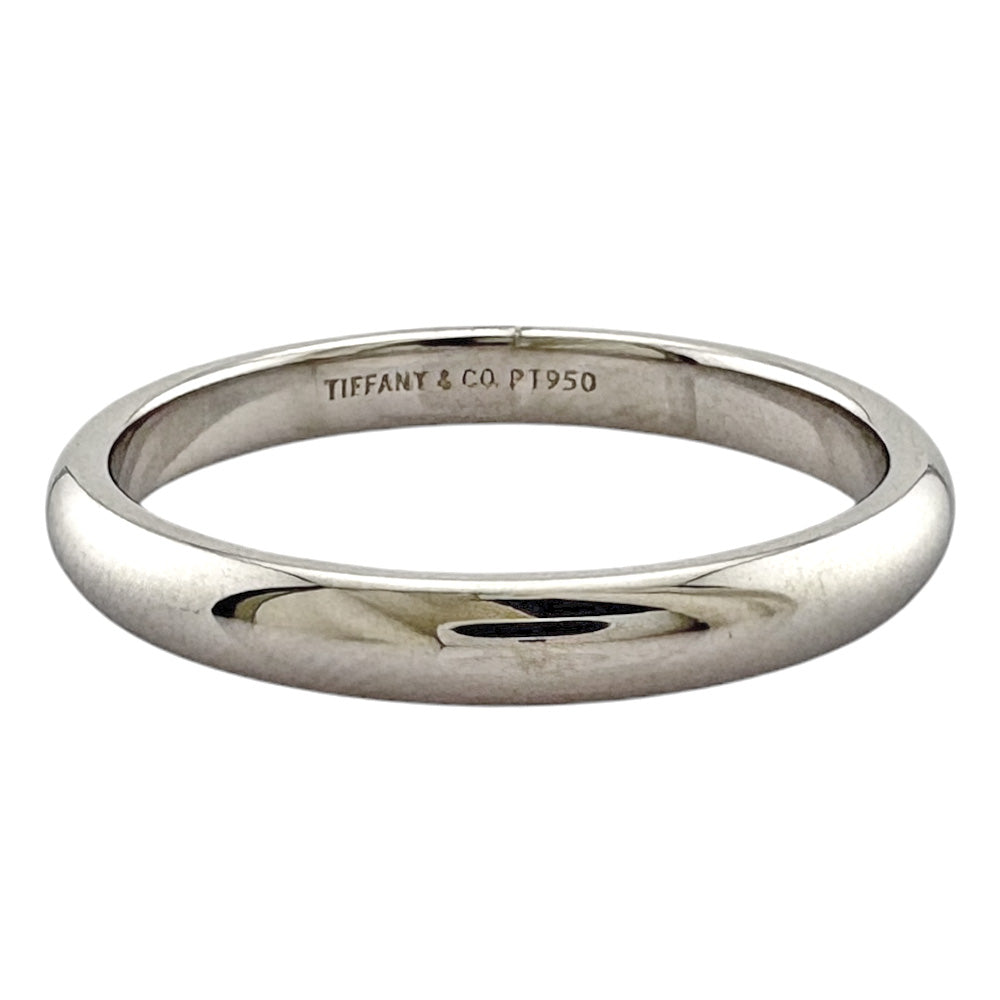 TIFFANY&Co. ティファニー クラシックバンド リング 指輪 20号 Pt950