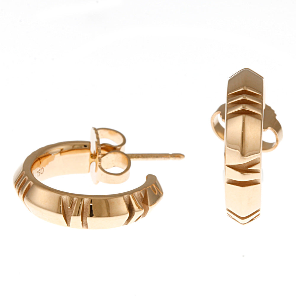 TIFFANY&Co. ティファニー アトラス ピアス 18金 K18ピンクゴールド