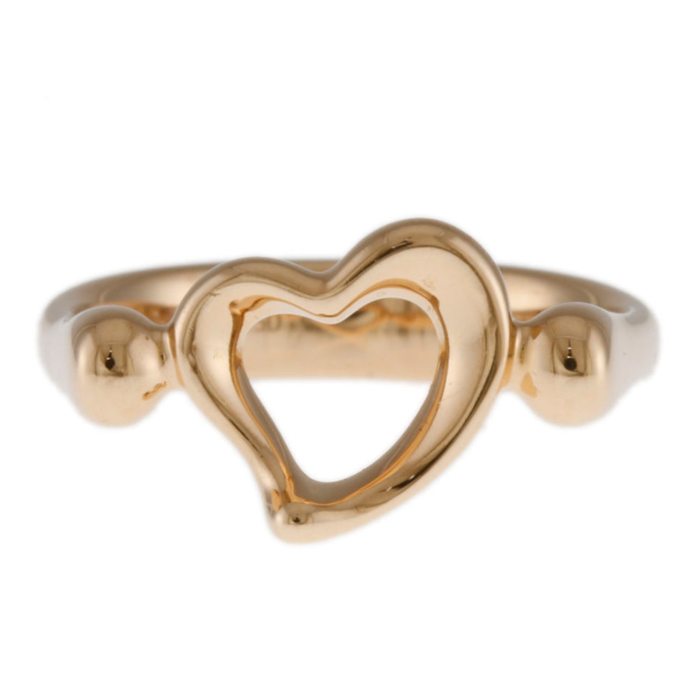 TIFFANY&Co. ティファニー オープンハート リング 指輪 6号 18金 K18