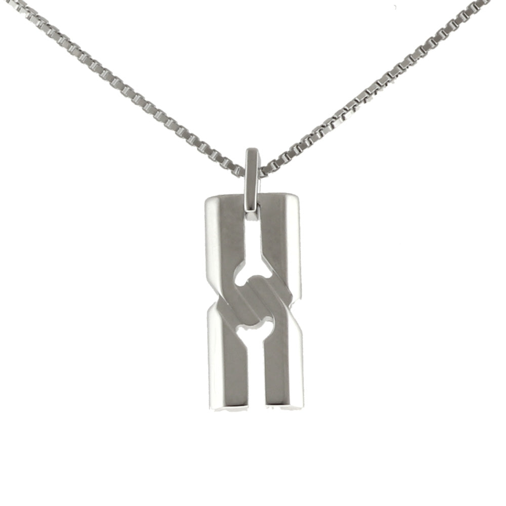 グッチ インフィニティ ネックレス 18金 K18ホワイトゴールド