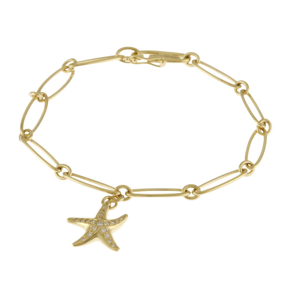 TIFFANY&Co. ティファニー スターフィッシュ ブレスレット 18金 K18