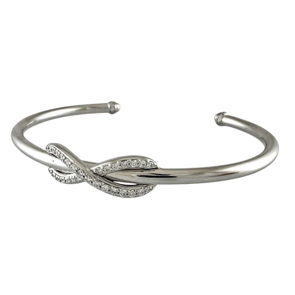 TIFFANY&Co. ティファニー インフィニティ カフ バングル 18金 K18