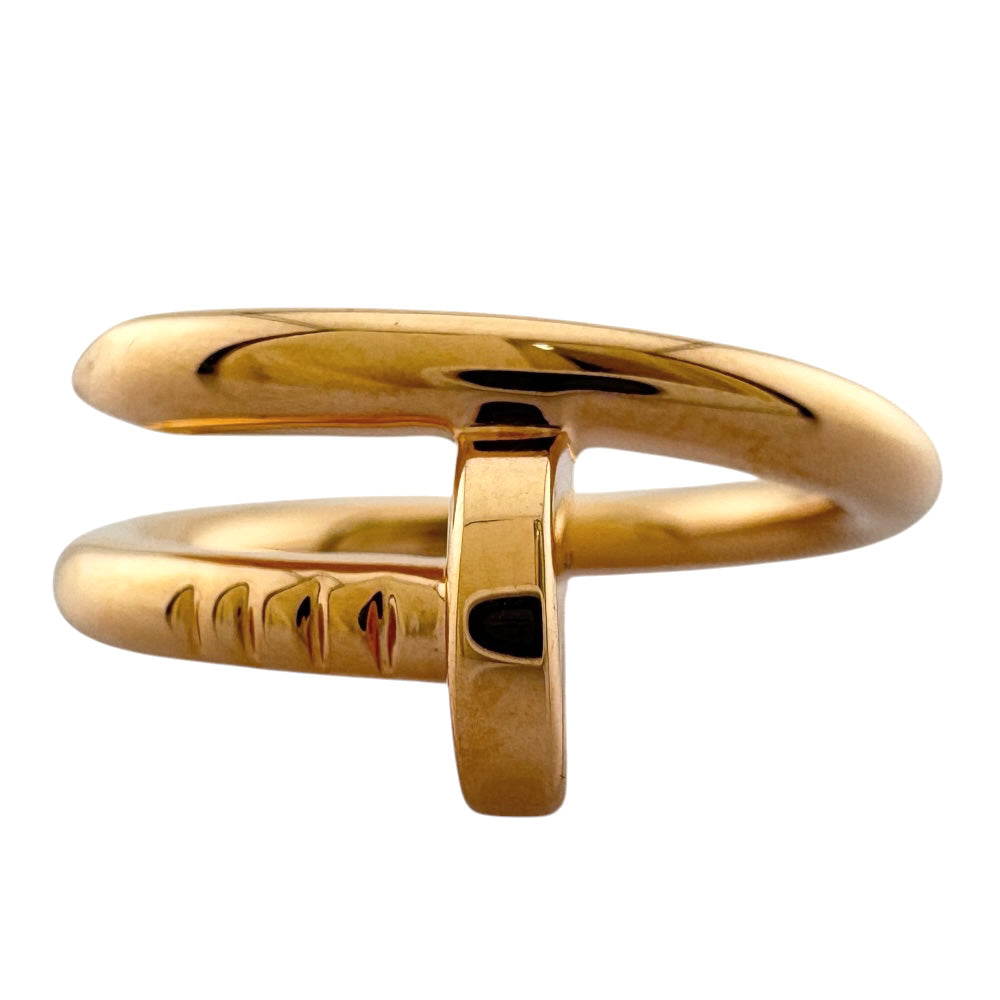 Cartier ゴールドリング 専用ケース付き Cartier カルティエ ラブリング 指輪 K18YG イエローゴールド #54（約