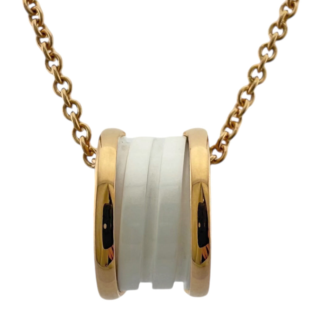 BVLGARI ブルガリ B-zero.1 ビー・ゼロワン ネックレス 18金 K18ピンク