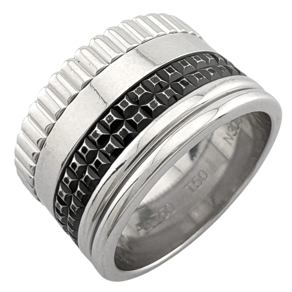 Boucheron ブシュロン キャトルブラックラージ リング 指輪 10号 18金 