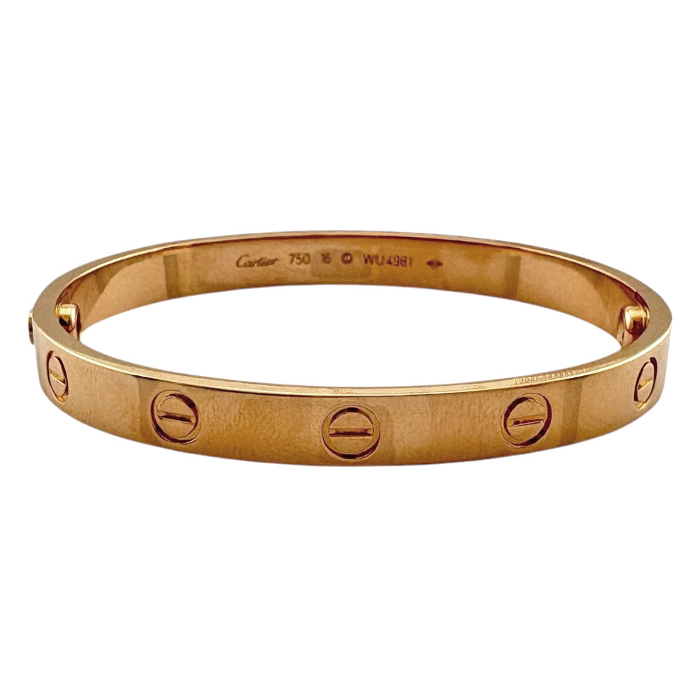 CARTIER カルティエ ラブブレス #16 ドライバー付き バングル 18金 K18